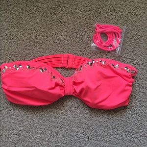 PINK bikini top